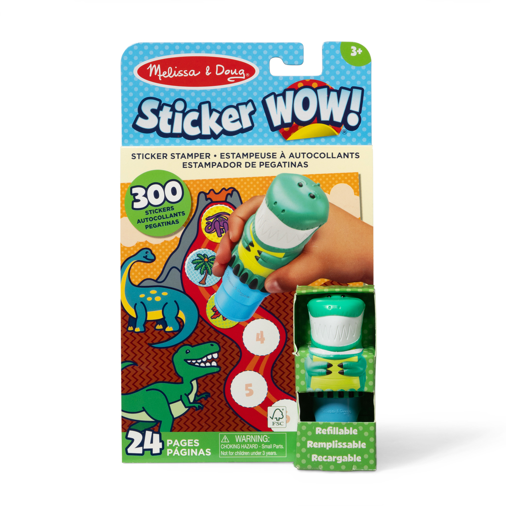 MAC Sticker Wow Dino Sticker Stempelset