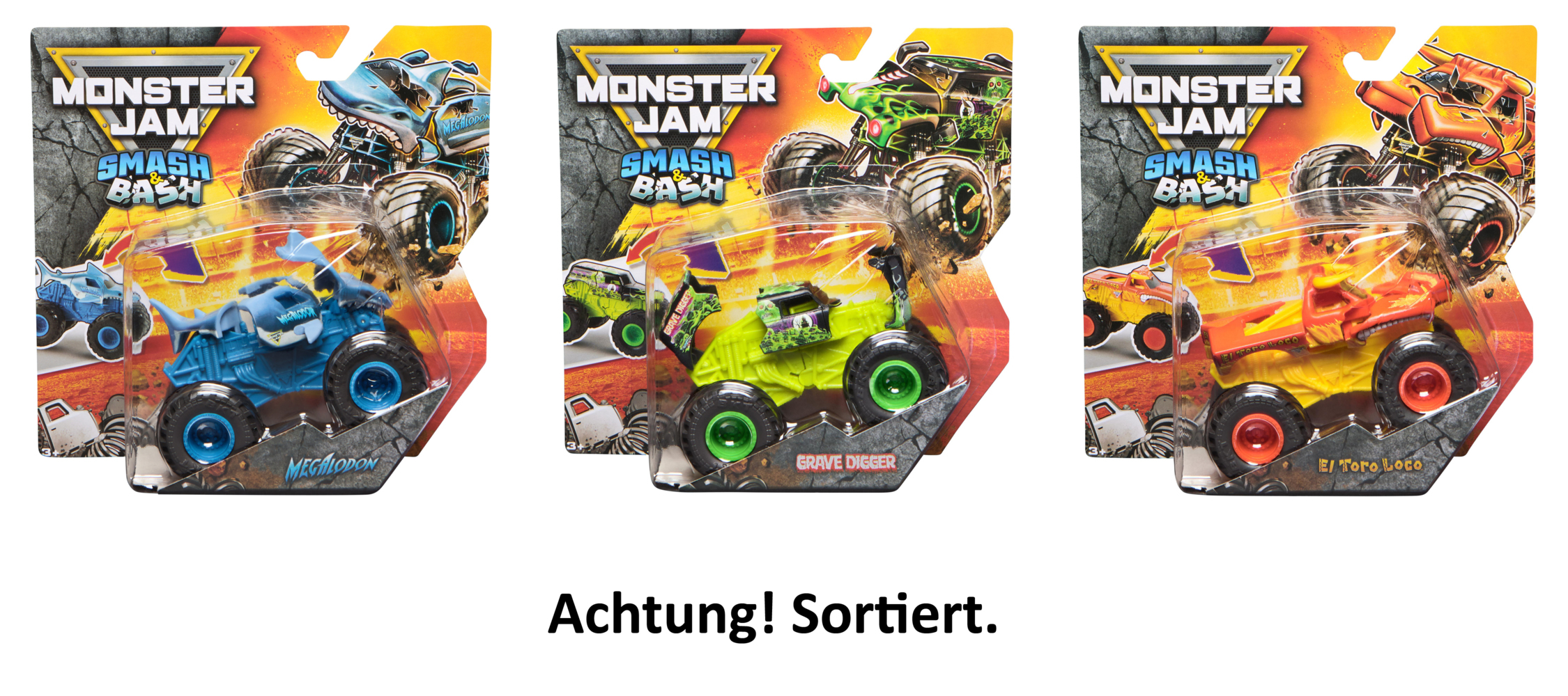 MNJ Monster Jam 1:64 Wreck Sort.