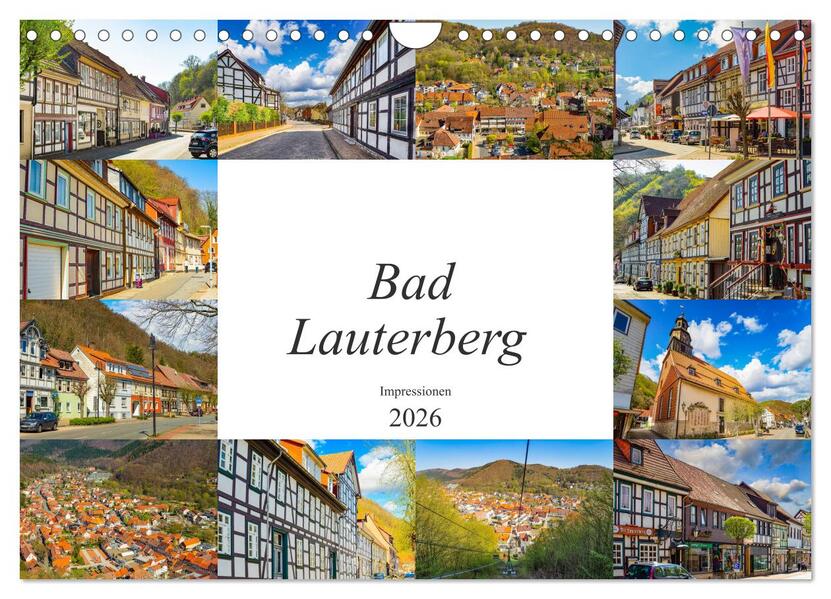 Bad Lauterberg Impressionen (Wandkalender 2026 DIN A4 quer) CALVENDO Monatskalender