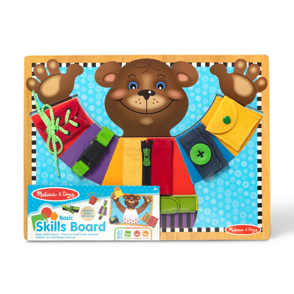 MDT Zieh mich an Bär Puzzletafel