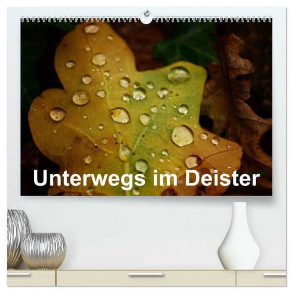 Unterwegs im Deister (hochwertiger Premium Wandkalender 2026 DIN A2 quer) Kunstdruck in Hochglanz
