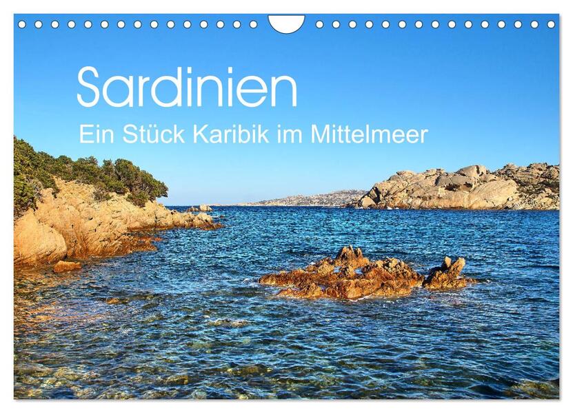 Sardinien - Ein Stück Karibik im Mittelmeer (Wandkalender 2026 DIN A4 quer) CALVENDO Monatskalender