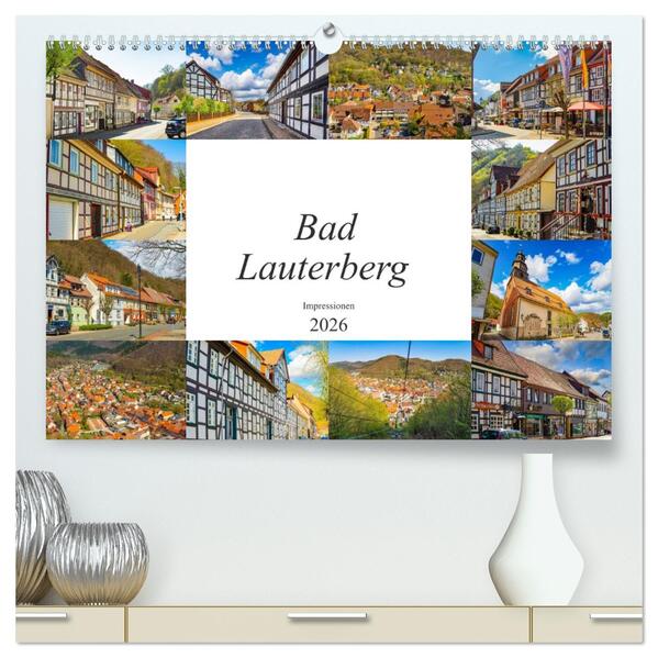 Bad Lauterberg Impressionen (hochwertiger Premium Wandkalender 2026 DIN A2 quer) Kunstdruck in Hochglanz