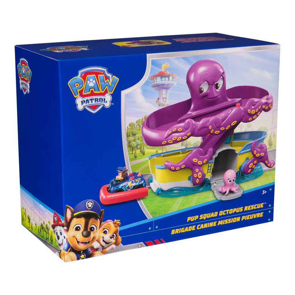 PAW Pup Squad Oktopus Spielset