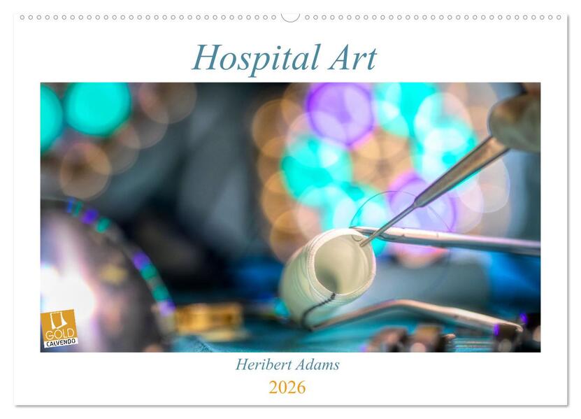 Hospital Art (Wandkalender 2026 DIN A2 quer) CALVENDO Monatskalender