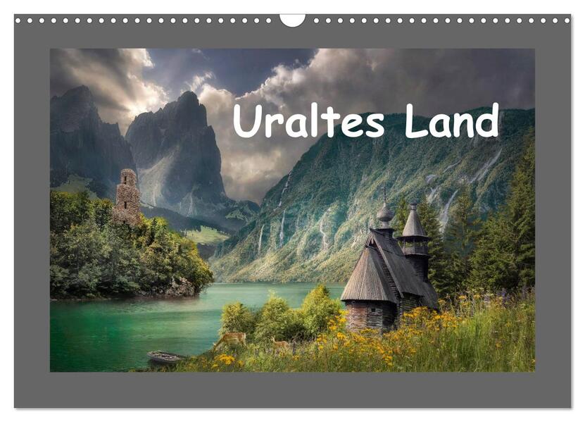 Uraltes Land (Wandkalender 2026 DIN A3 quer) CALVENDO Monatskalender