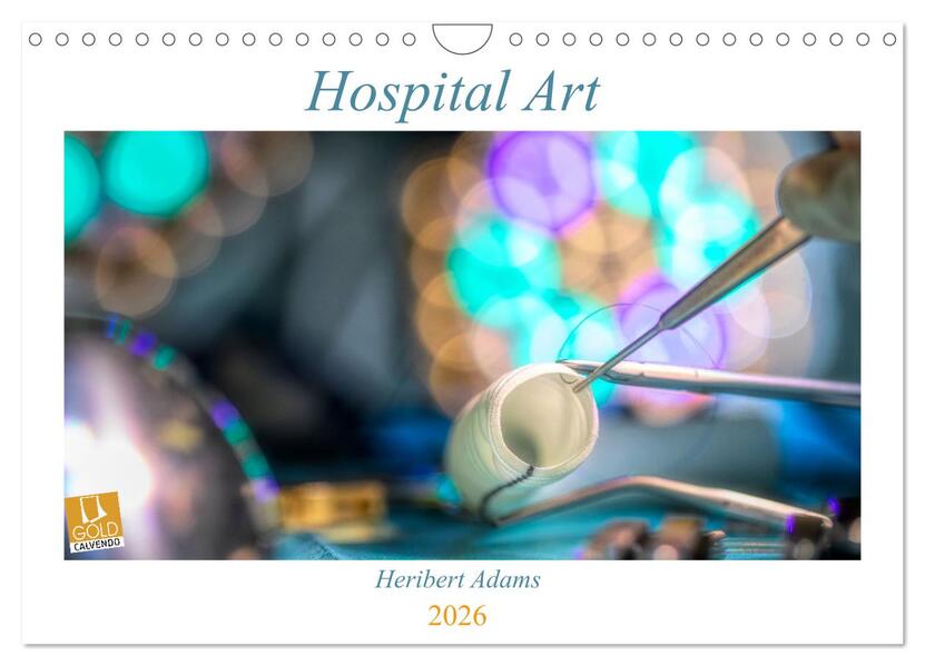Hospital Art (Wandkalender 2026 DIN A4 quer) CALVENDO Monatskalender