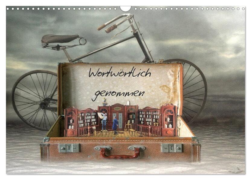 Wortwörtlich genommen (Wandkalender 2026 DIN A3 quer) CALVENDO Monatskalender