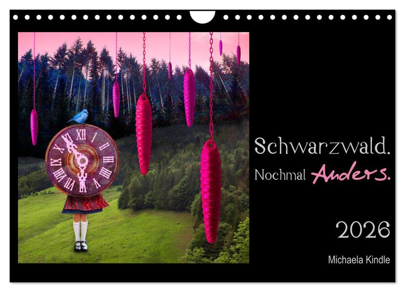 Schwarzwald. Nochmal Anders. (Wandkalender 2026 DIN A4 quer) CALVENDO Monatskalender