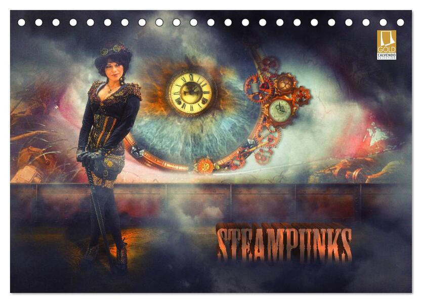 Steampunks (Tischkalender 2026 DIN A5 quer) CALVENDO Monatskalender