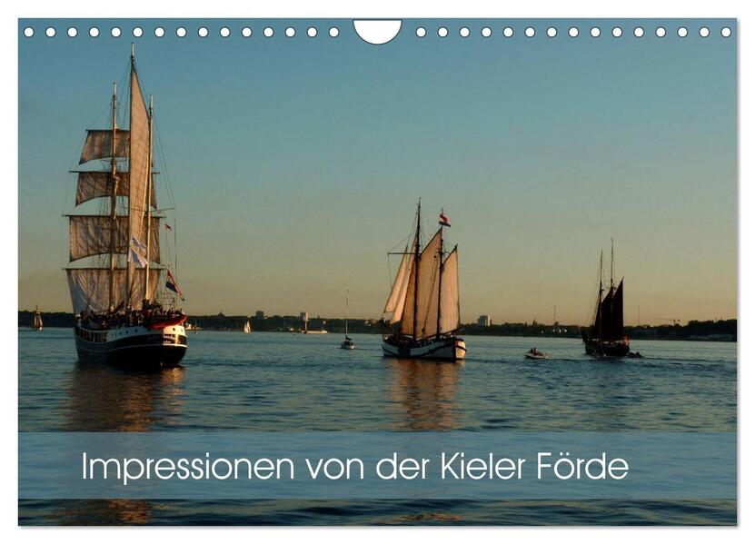 Impressionen von der Kieler Förde (Wandkalender 2026 DIN A4 quer) CALVENDO Monatskalender