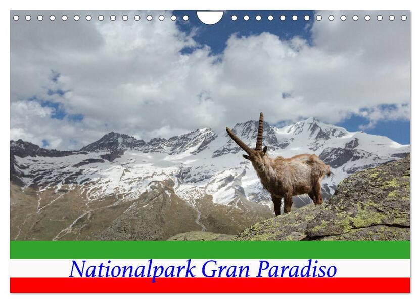 Nationalpark Gran Paradiso (Wandkalender 2026 DIN A4 quer) CALVENDO Monatskalender