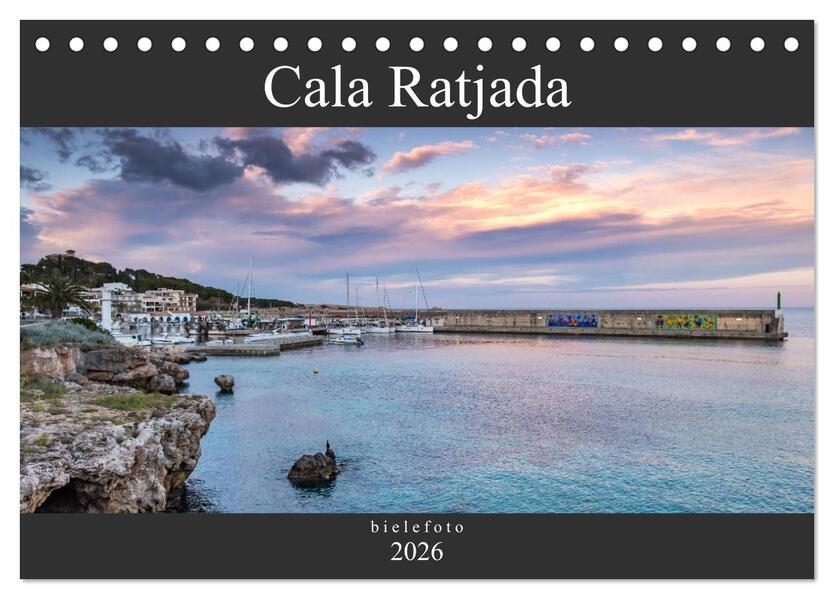 Cala Ratjada Kalender (Tischkalender 2026 DIN A5 quer) CALVENDO Monatskalender