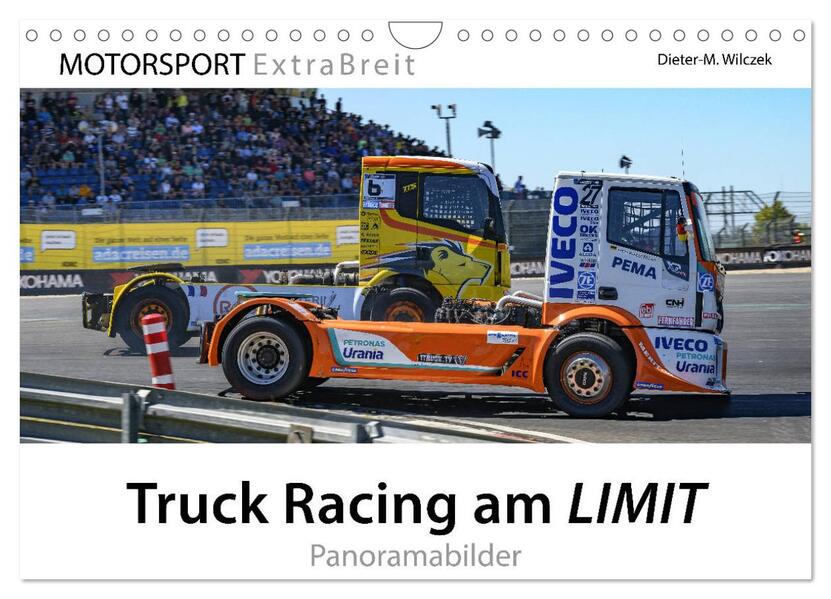 Truck Racing am LIMIT - Panoramabilder (Wandkalender 2026 DIN A4 quer) CALVENDO Monatskalender