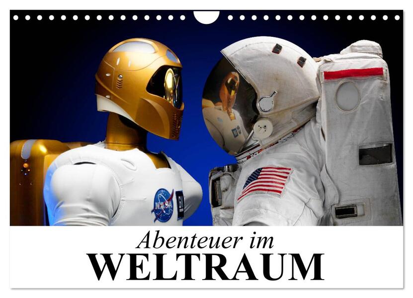 Abenteuer im Weltraum (Wandkalender 2026 DIN A4 quer) CALVENDO Monatskalender