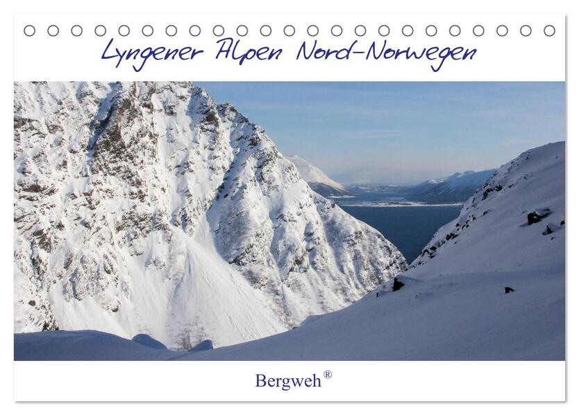 Lyngener Alpen Nord-Norwegen (Tischkalender 2026 DIN A5 quer) CALVENDO Monatskalender