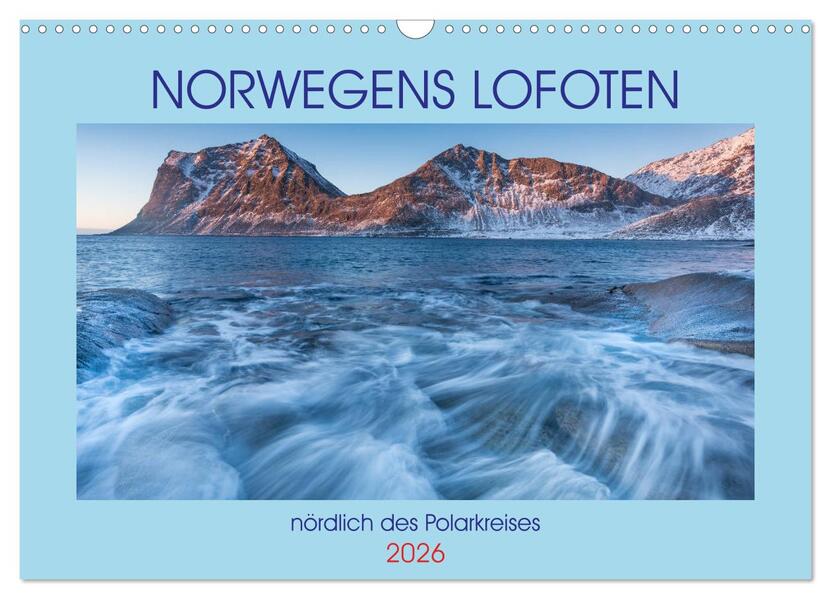 Norwegens Lofoten (Wandkalender 2026 DIN A3 quer) CALVENDO Monatskalender