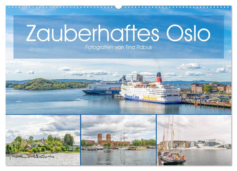 Zauberhaftes Oslo (Wandkalender 2026 DIN A2 quer) CALVENDO Monatskalender