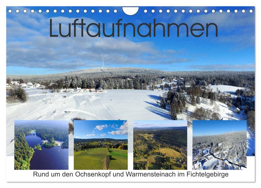 Luftaufnahmen rund um den Ochsenkopf (Wandkalender 2026 DIN A4 quer) CALVENDO Monatskalender