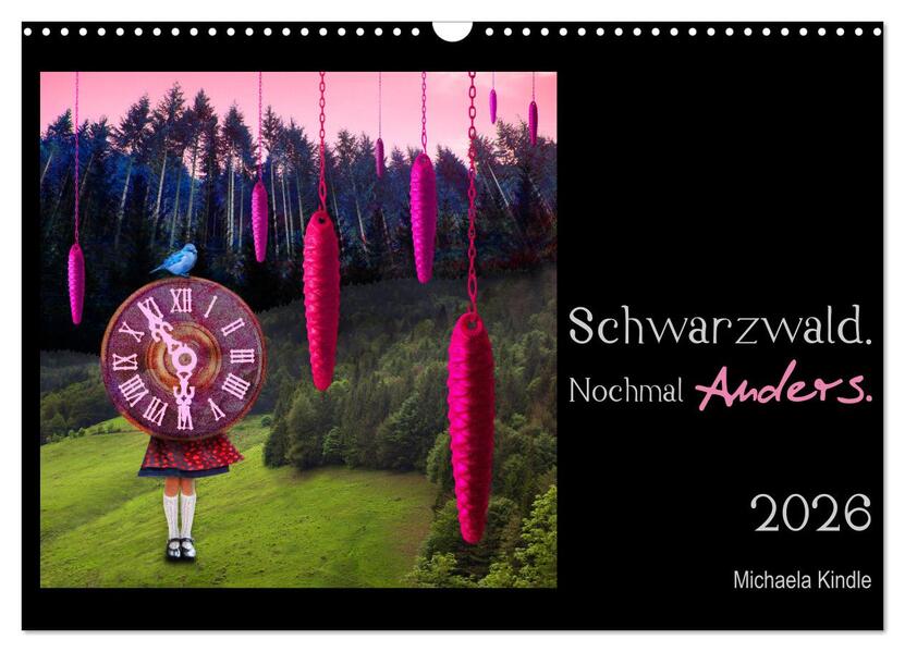 Schwarzwald. Nochmal Anders. (Wandkalender 2026 DIN A3 quer) CALVENDO Monatskalender