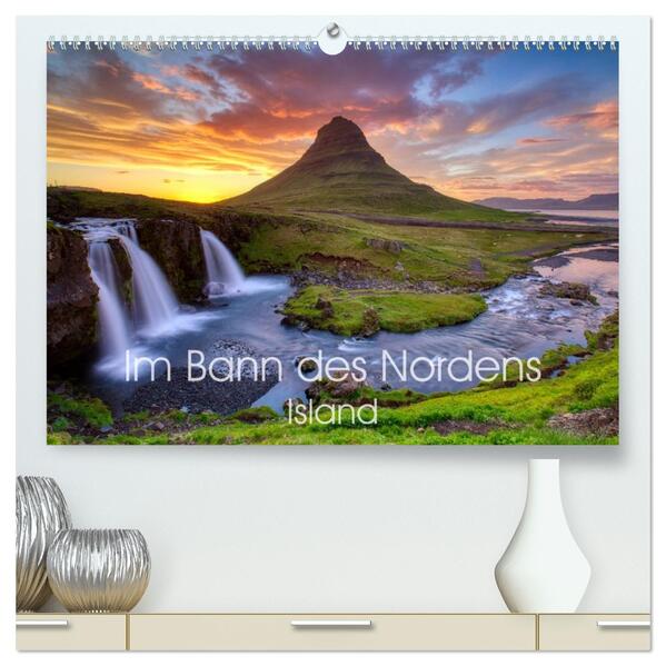 Im Bann des Nordens - Island (hochwertiger Premium Wandkalender 2026 DIN A2 quer) Kunstdruck in Hochglanz
