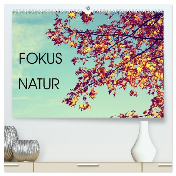 Focus Natur (hochwertiger Premium Wandkalender 2026 DIN A2 quer) Kunstdruck in Hochglanz