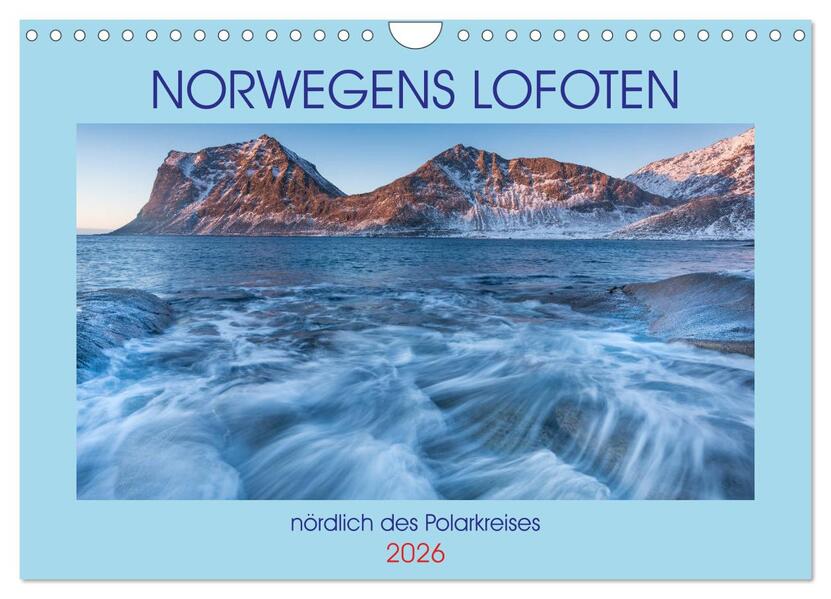 Norwegens Lofoten (Wandkalender 2026 DIN A4 quer) CALVENDO Monatskalender