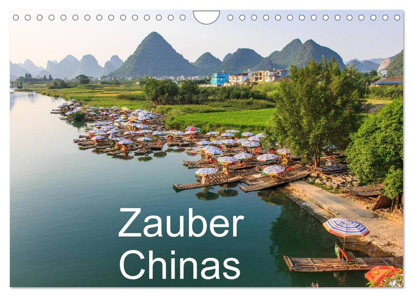 Zauber Chinas (Wandkalender 2026 DIN A4 quer) CALVENDO Monatskalender