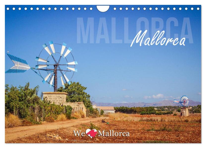 Mallorca Mallorca (Wandkalender 2026 DIN A4 quer) CALVENDO Monatskalender