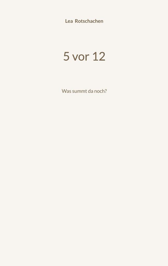 5 vor 12