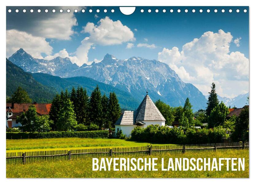 Bayerische Landschaften (Wandkalender 2026 DIN A4 quer) CALVENDO Monatskalender