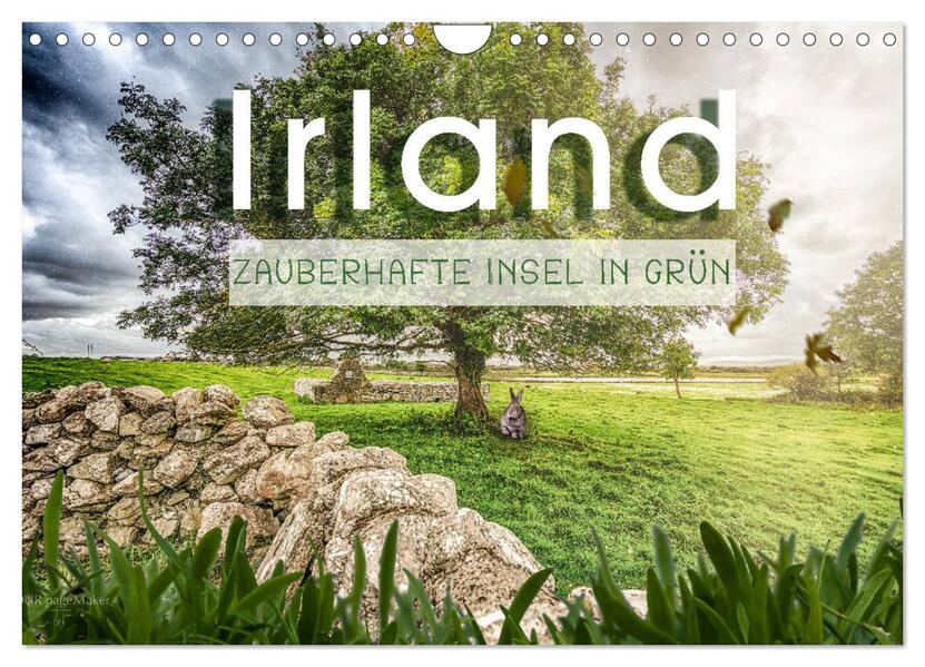 Irland - Zauberhafte Insel in grün (Wandkalender 2026 DIN A4 quer) CALVENDO Monatskalender