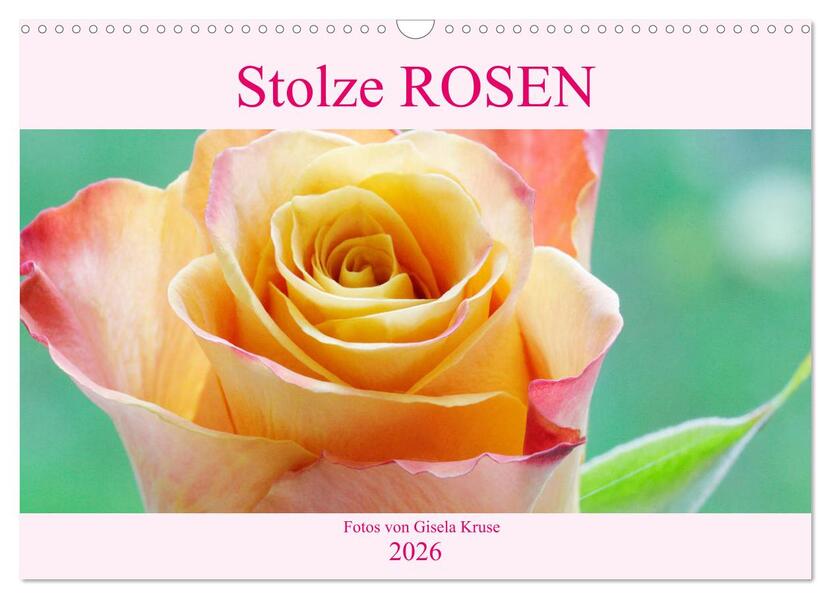 Stolze Rosen (Wandkalender 2026 DIN A3 quer) CALVENDO Monatskalender