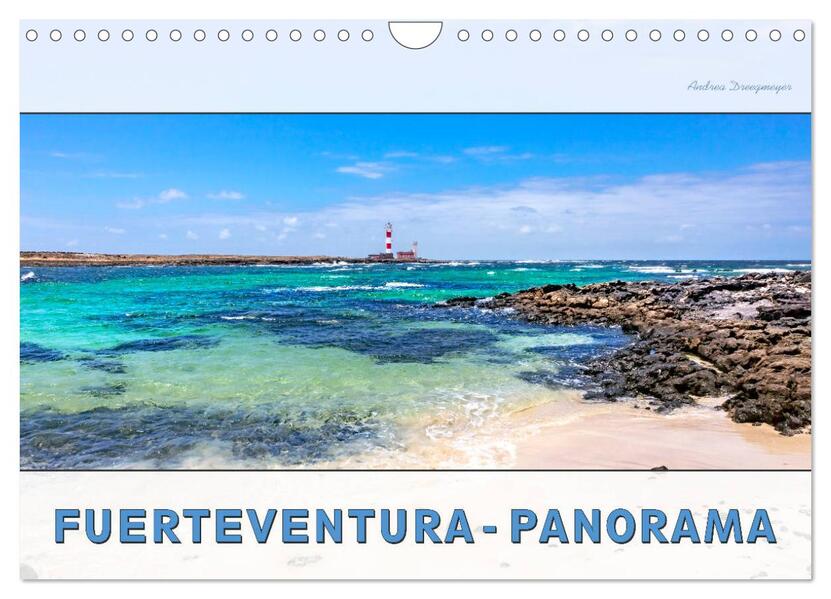 FUERTEVENTURA-PANORAMA (Wandkalender 2026 DIN A4 quer) CALVENDO Monatskalender