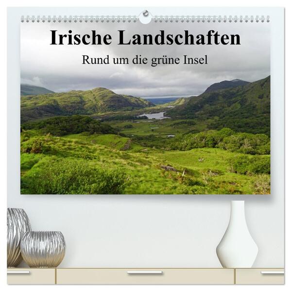 Irische Landschaften - Rund um die grüne Insel (hochwertiger Premium Wandkalender 2026 DIN A2 quer) Kunstdruck in Hochglanz