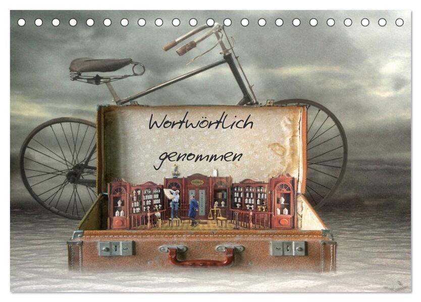 Wortwörtlich genommen (Tischkalender 2026 DIN A5 quer) CALVENDO Monatskalender