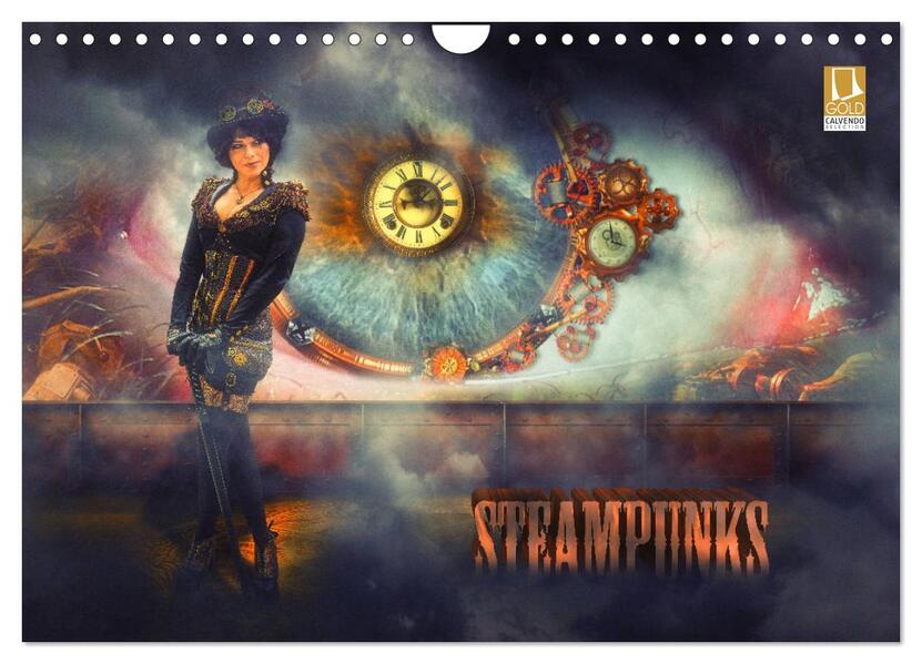 Steampunks (Wandkalender 2026 DIN A4 quer) CALVENDO Monatskalender