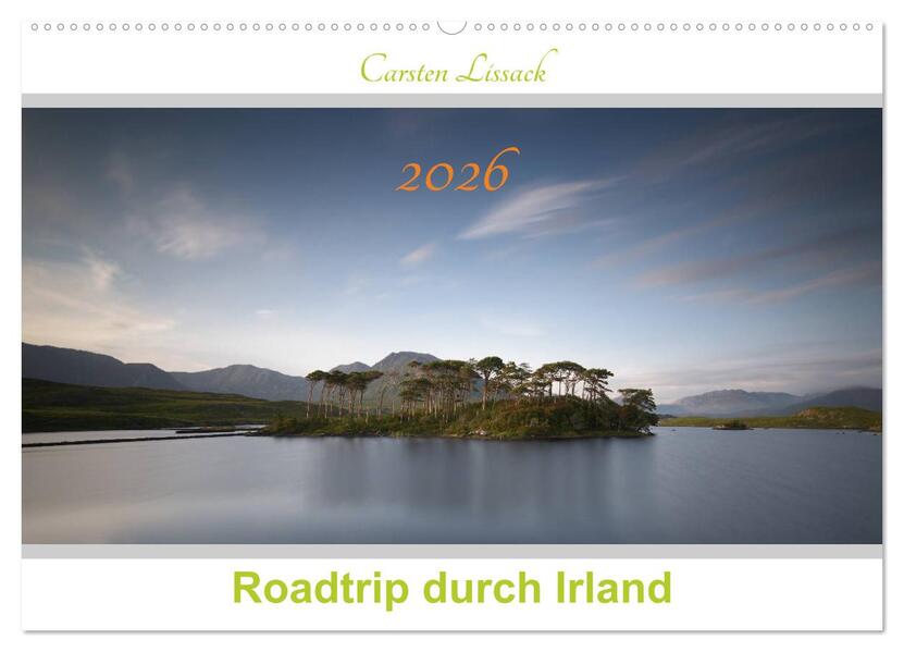 Roadtrip durch Irland (Wandkalender 2026 DIN A2 quer) CALVENDO Monatskalender