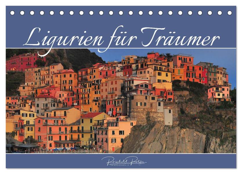 Ligurien für Träumer (Tischkalender 2026 DIN A5 quer) CALVENDO Monatskalender