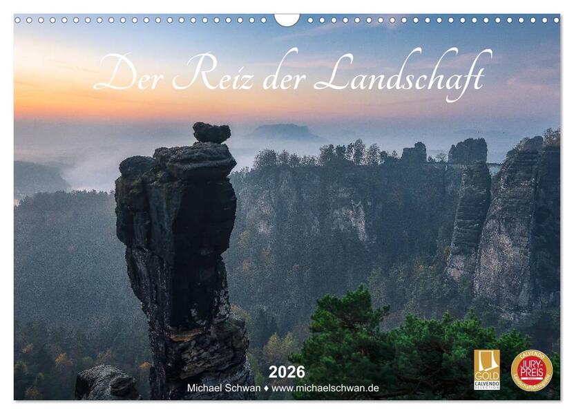 Der Reiz der Landschaft (Wandkalender 2026 DIN A3 quer) CALVENDO Monatskalender