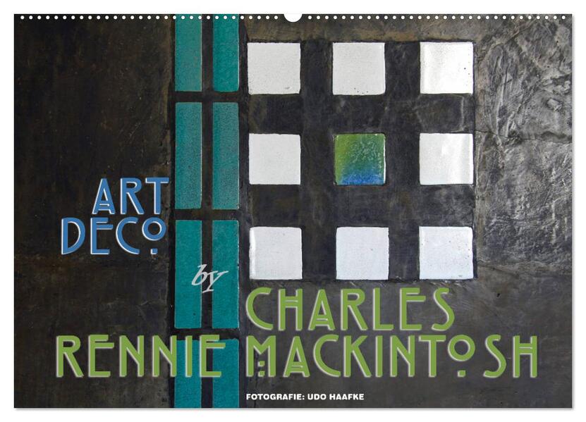 ArtDeco by Charles Rennie Mackintosh (Wandkalender 2026 DIN A2 quer) CALVENDO Monatskalender