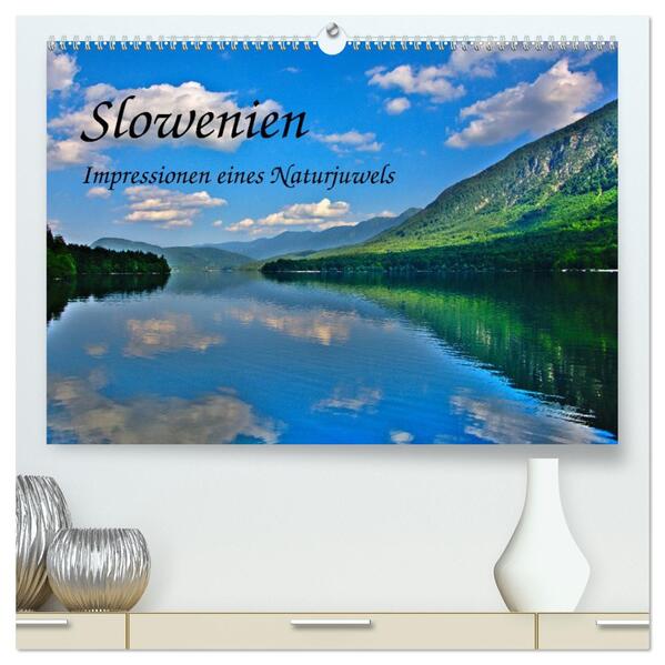 Slowenien - Impressionen eines Naturjuwels (hochwertiger Premium Wandkalender 2026 DIN A2 quer) Kunstdruck in Hochglanz