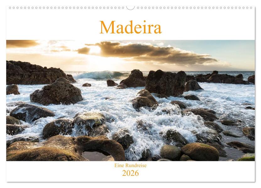 Madeira - eine Rundreise (Wandkalender 2026 DIN A2 quer) CALVENDO Monatskalender