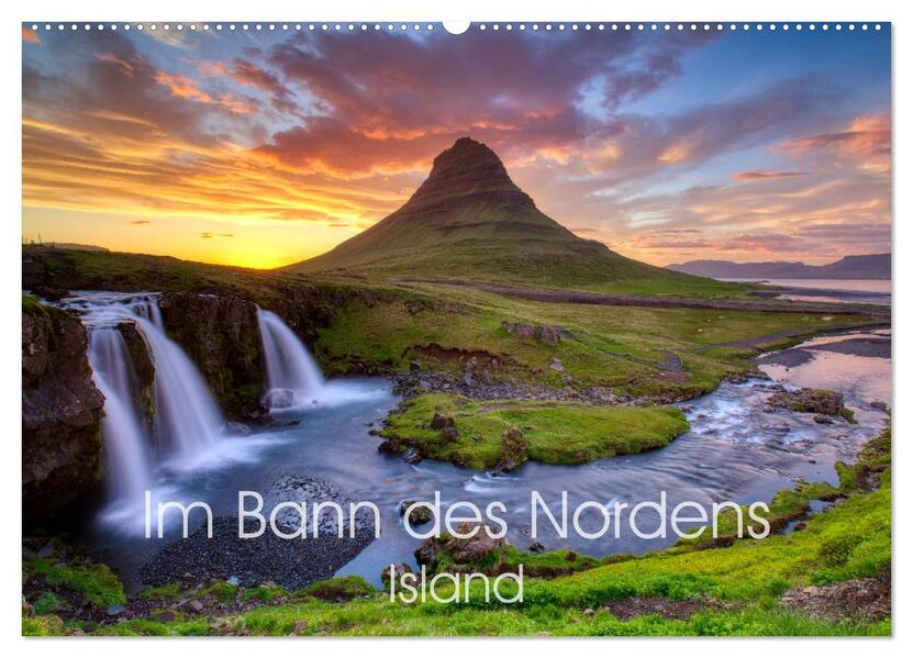 Im Bann des Nordens - Island (Wandkalender 2026 DIN A2 quer) CALVENDO Monatskalender