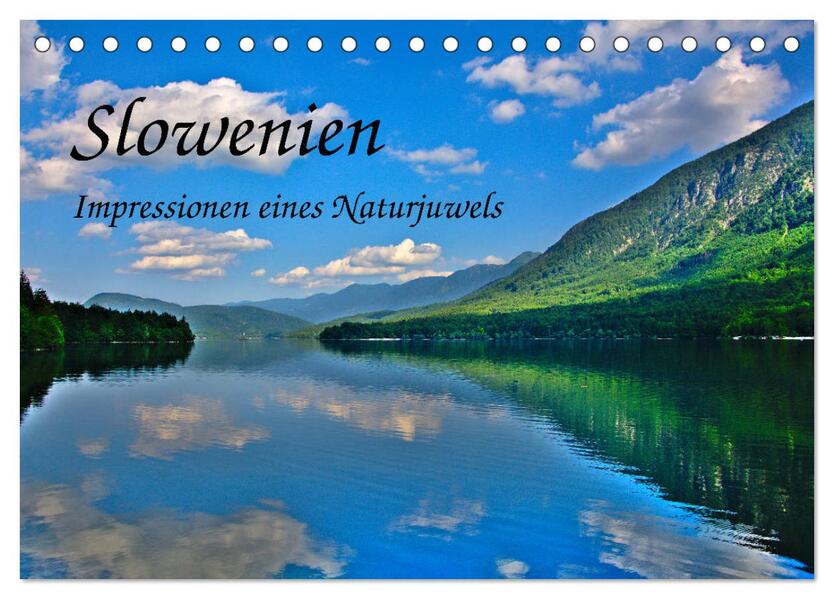 Slowenien - Impressionen eines Naturjuwels (Tischkalender 2026 DIN A5 quer) CALVENDO Monatskalender