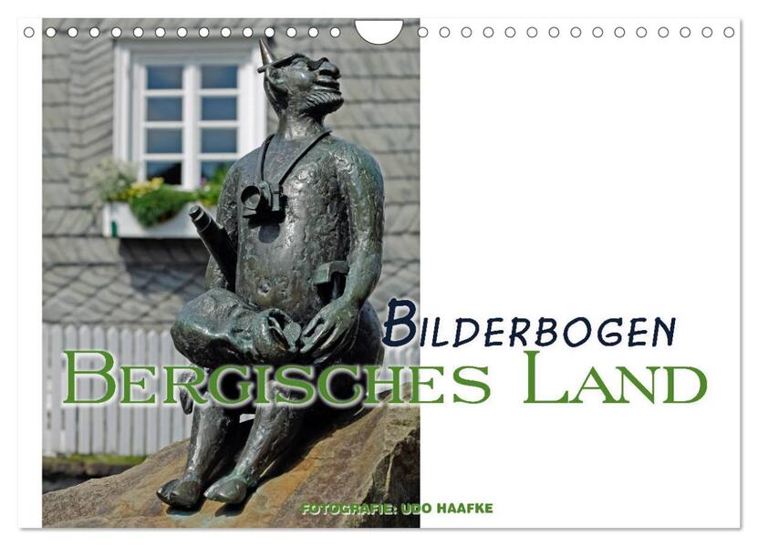 Bilderbogen Bergisches Land (Wandkalender 2026 DIN A4 quer) CALVENDO Monatskalender