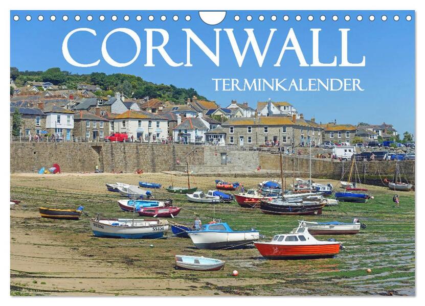Cornwall. Terminkalender (Wandkalender 2026 DIN A4 quer) CALVENDO Monatskalender