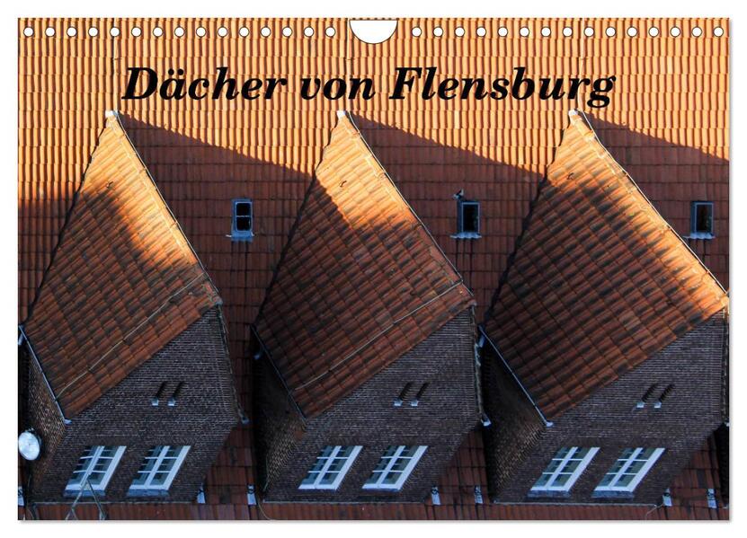 Dächer von Flensburg (Wandkalender 2026 DIN A4 quer) CALVENDO Monatskalender