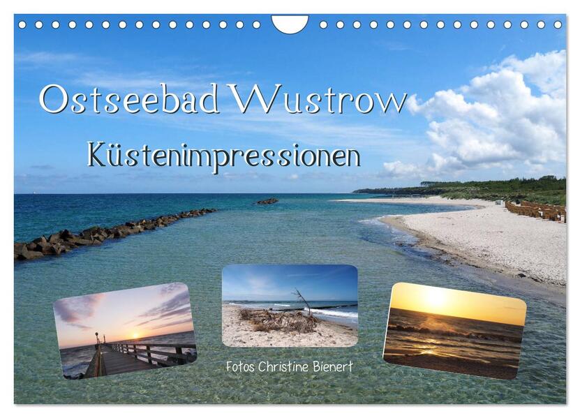 Ostseebad Wustrow Küstenimpressionen (Wandkalender 2026 DIN A4 quer) CALVENDO Monatskalender