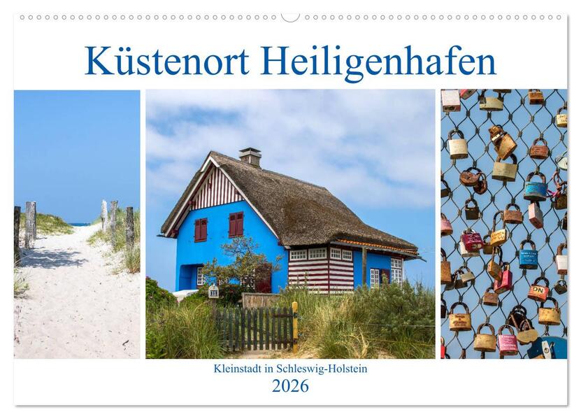 Küstenort Heiligenhafen (Wandkalender 2026 DIN A2 quer) CALVENDO Monatskalender